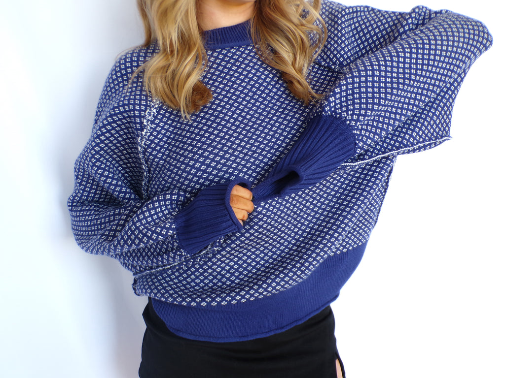 Blueberry Muffin Sweater