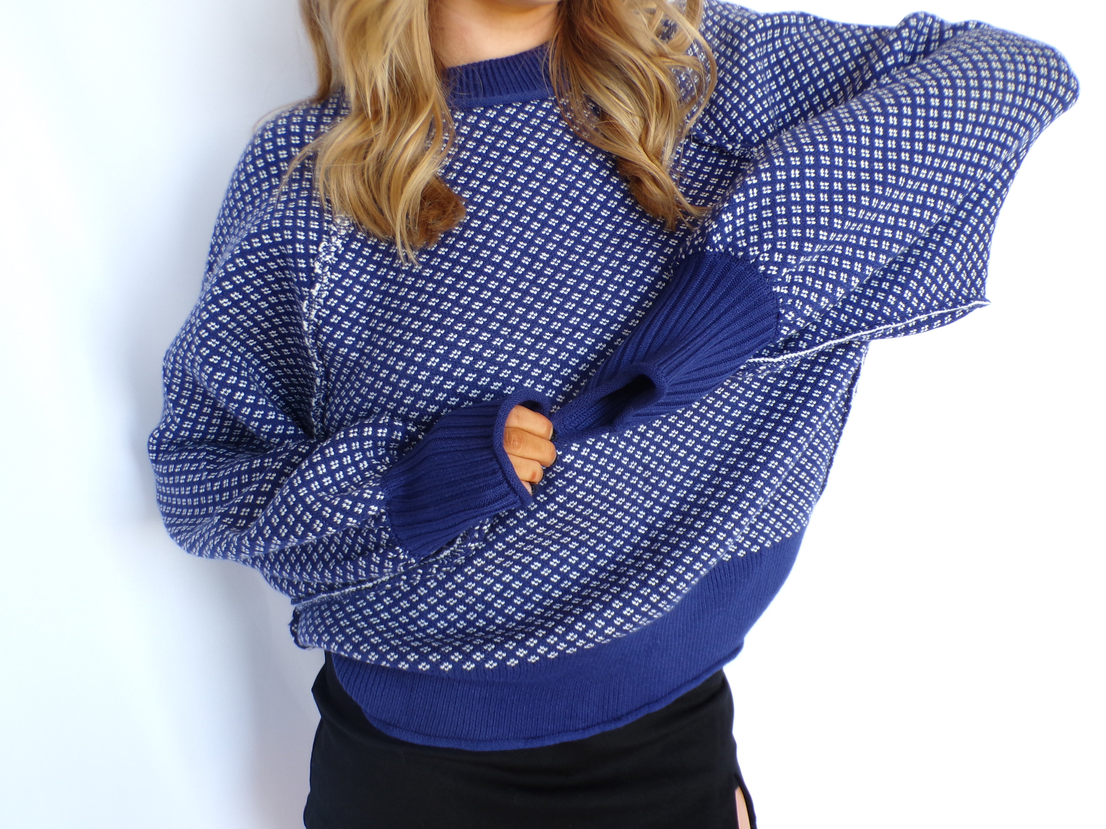 Blueberry Muffin Sweater