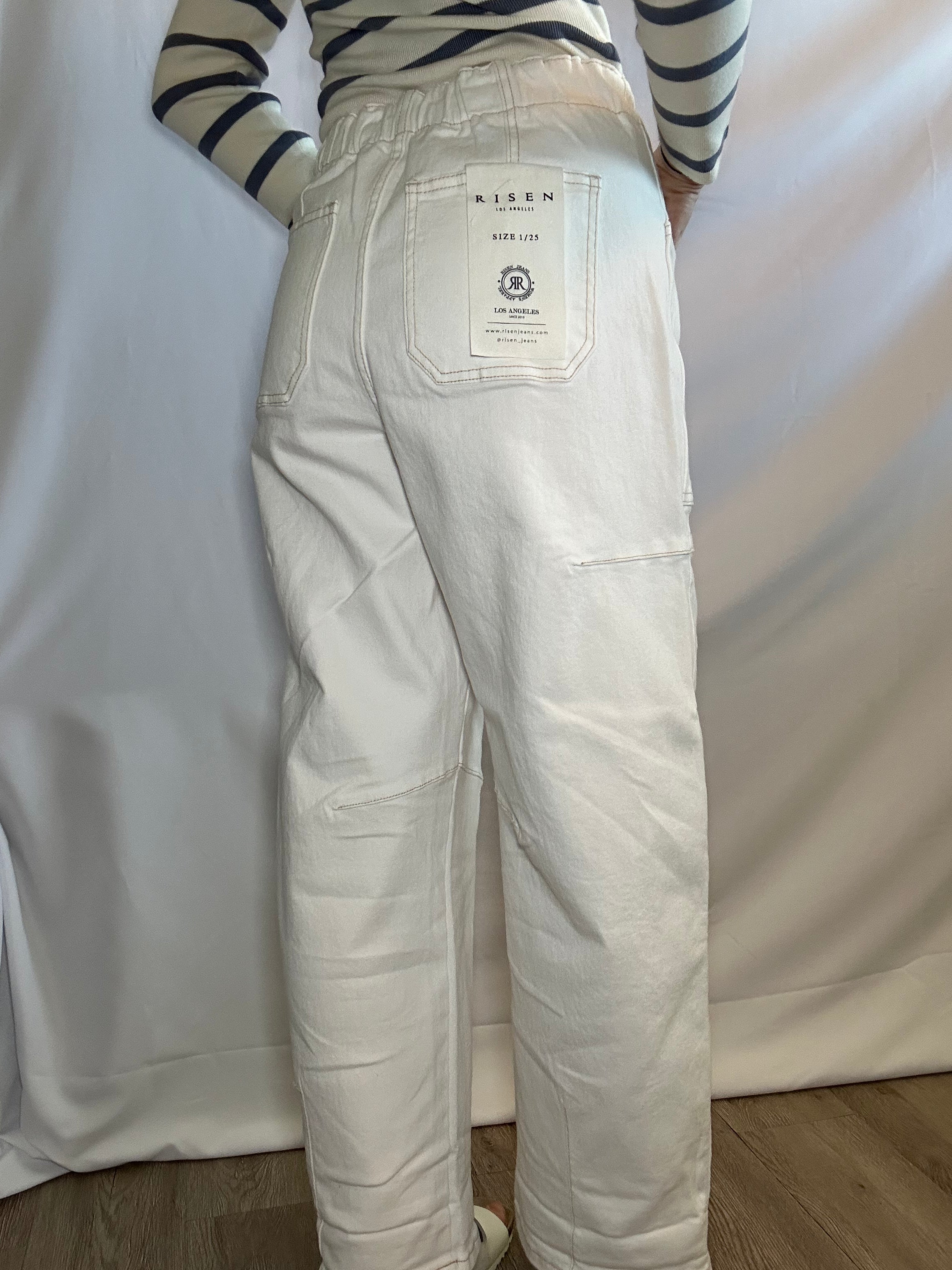 Pumpkin Shopping Barrel Jeans